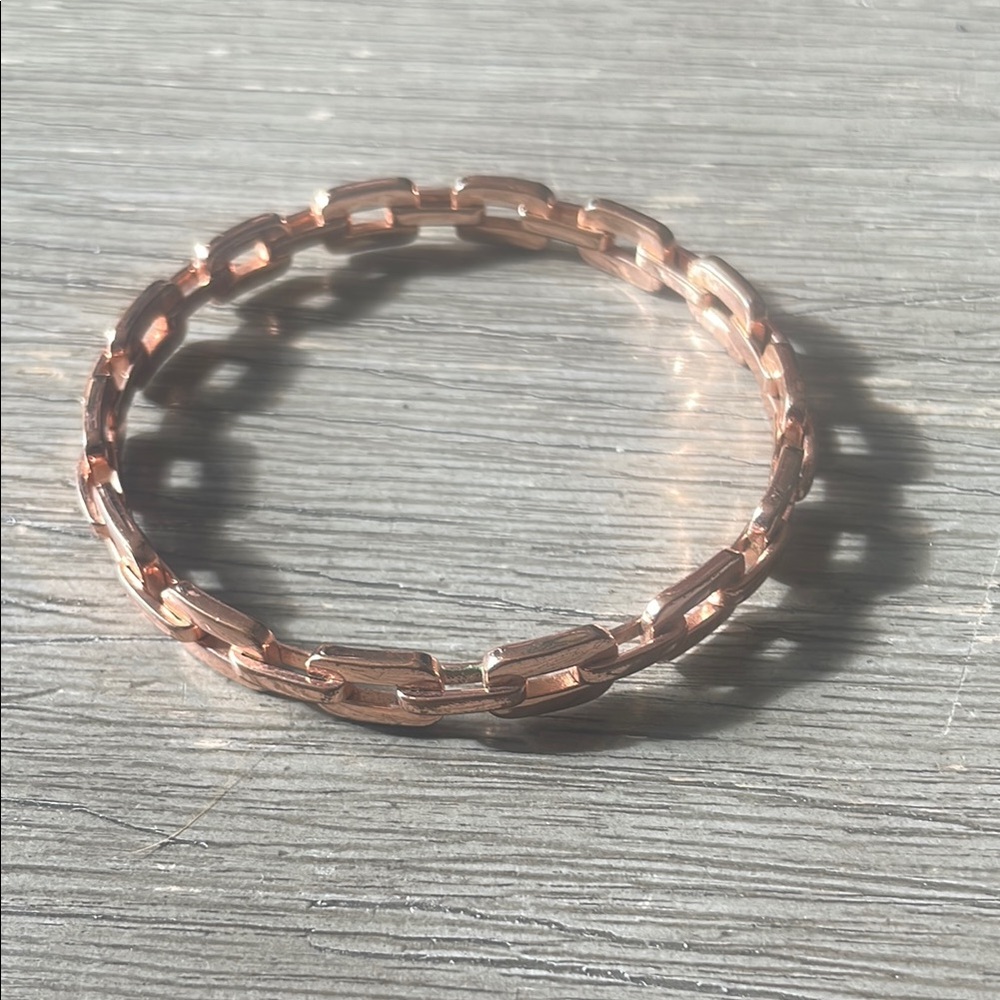 Elegant Coach Rose Gold Bracelet